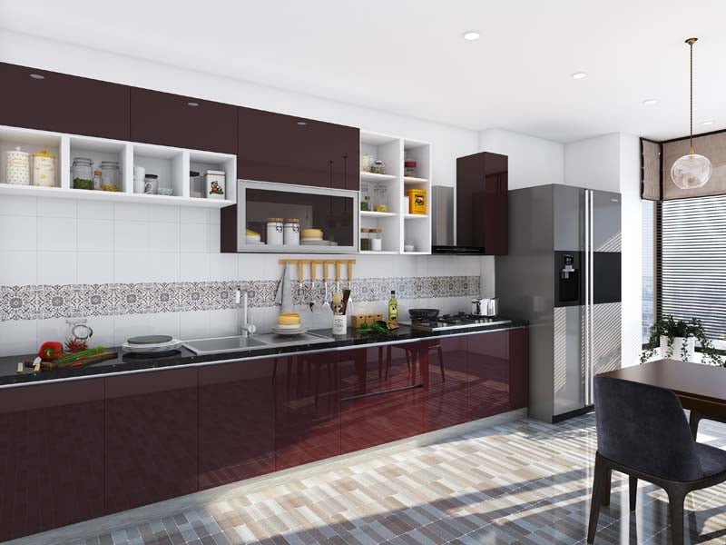 Straight - Modular Kitchen